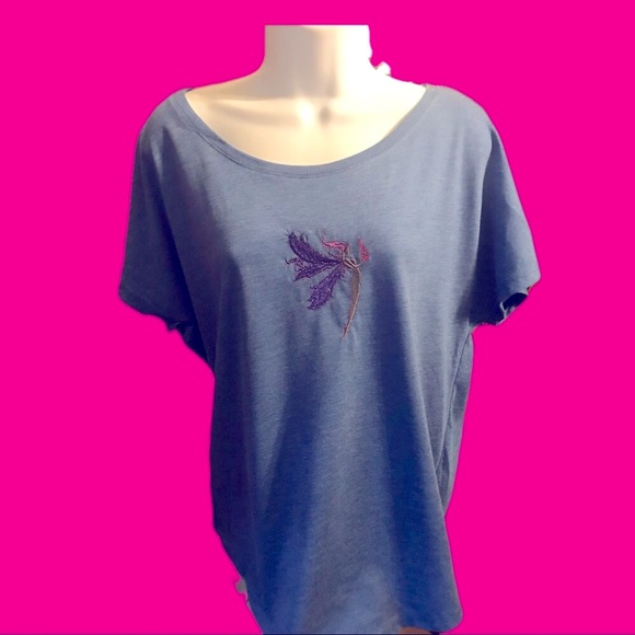 Fire Fairy Blue Tee - Picture 2 of 3